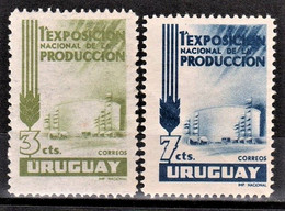 1956 URUGUAY MNH  Yvert 640/1  Expo Produccion Production - Uruguay