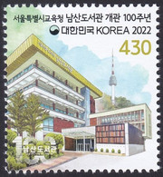 South Korea 2022 100th Anniversary Of Namsan Public Library - Corea Del Sur