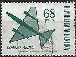 Argentina 1967 - Mi 985 - YT Pa 120 ( Stylized Aircraft ) - Aéreo