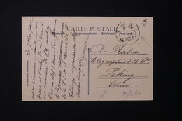 LUXEMBOURG - Affr. Luxembourg Sur Carte Postale Pour Peking Chine En 1909  - L 131470 - 1906 Guillaume IV