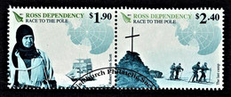 New Zealand 2011 Ross Dependency - Race To The Pole Pair Used - Usati