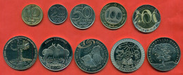 Kazakhstan 2020-21.Lot Of 10 Coins From Kazakhstan. UNC. - Kazakhstan