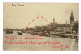 Boom Panorama Rupel Binnenschip Peniche Barge ZELDZAAM Antwerpen - Boom