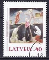 2002. Latvia. Refugees" By Jēkabs Kazāks, 1917. Used. Mi. Nr. 567 - Lettland