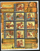 India  2008  Jayadeva And Geetagovinda  Religius Paintings  11v  Sovenir Sheet # 62579  Inde  Indien - Hinduism