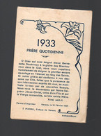 Nevers (58 Nièvre) Calendrier 1933 Des Soeurs De La Charité  (PPP39419) - Formato Piccolo : 1921-40