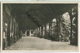 Swieradow-Zdroj - Bad Flinsberg - Wandelhalle - Verlag Alfred Männich Hirschberg - Foto-AK Ca. 1930 - Schlesien