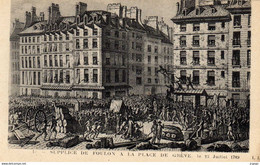 HISTOIRE Révolution Française  SUPPLICE DE FOULON A LA PLACE DE GREVE Le 23 Juillet 1789 - Histoire