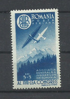 RUMANIA  YVERT  AEREO   43     MNH  ** - Ongebruikt