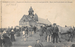 22-PEDERNEC- CHAPELLE DE ST-HERVE SUR LE SOMMET DE LA MONTAGNE DE BRE- RAYON VISUEL LE PLUS ETENDU DE LA BRETAGNE - Altri & Non Classificati