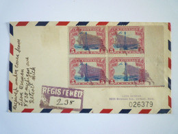 TI - 2022 - 90  LETTRE REC  Au Départ De DETROIT , Michigan  1930   XXX - Storia Postale