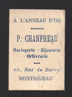 Montréjeau (31 Haute Garonne ) Petit Calendrier 1923  CHANFREAU Horloger Bijoutier : Paysage (PPP39423) - Petit Format : 1921-40