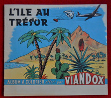 Album à Colorier L'Ile Au Trésor - Viandox - Liebig - Werbung