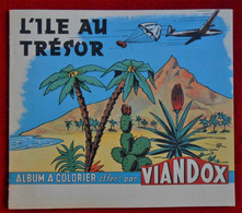 Album à Colorier L'Ile Au Trésor - Viandox - Liebig - Publicités