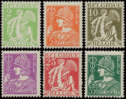 335/340** - Allégories "Cérès" Et "Mercure" / Allegorieën "Ceres" En "Mercurius" - BELGIQUE / BELGIË - Unused Stamps