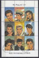 Célébrités - Elvis Presley - St Tomé & Principe - BF Oblitéré De 1977 - GF - Elvis Presley