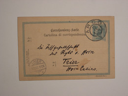Autriche : Entier D'Arco Pour Trèves (Trier Allemagne) - Stamped Stationery