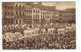 Binche  Le Carnaval   Le Rondeau Final Sur La Grand'Place - Binche