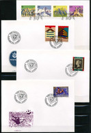 Z18a-7 Bel Ensemble De 5  Enveloppes 1er Jour De Liechtenstein Soit 0.20 Cts L'enveloppe  A Saisir !!! - Covers & Documents