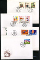 Z18a-7 Bel Ensemble De 5  Enveloppes 1er Jour De Liechtenstein Soit 0.20 Cts L'enveloppe  A Saisir !!! - Storia Postale