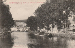 Belleville,le Canal;à L Horizon, Les Carrieres - Autres & Non Classés