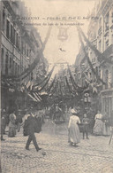 25-BESANCON-FÊTES DES 13/14/ ET 15 AOUT 1910 DECORATION DU BAS DE LA GRANDE RUE - Besancon