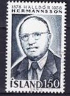 1978. Iceland. Halldor Hermannsson (1878-1958). Used. Mi. Nr. 538 - Used Stamps