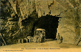 St Agnan En Vercors * Le Col Du Rousset * Entrée Du Tunnel * Automobile Voiture Ancienne Autobus - Otros & Sin Clasificación