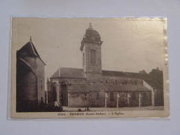 HAUTE SAONE-PESMES-18266-L'EGLISE ED CLB - Pesmes