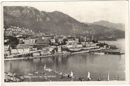 Monaco - Monte Carlo - Vu De Monaco - Carte Postale Photo Vierge - Porto