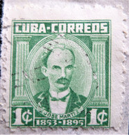 Timbres De Cuba 1954 -1956 Patriots Stampworld N° 411 - Usados