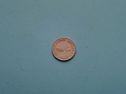 1966 - 1/10 Gulden > Nederlandse Antillen ( For Grade, Please See Photo ) ! - Netherlands Antilles