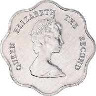 Monnaie, Etats Des Caraibes Orientales, Elizabeth II, 5 Cents, 1989, SUP+ - East Caribbean States
