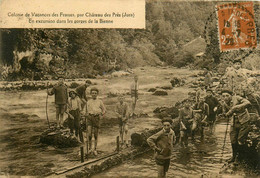 Château Des Prés * La Colonie De Vacances Des Frasses * En Excursion Dans Les Gorges De La Bienne * Scoutisme ? Enfants - Autres & Non Classés