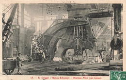 CPA Le Creusot - Usines Schneider - Marteau Pilon 100 Tonnes - Usine - Industrie - Le Creusot