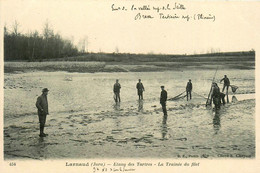 Larnaud * étang Des Tartres * La Trainée Du Filet * Pêche Pêcheurs - Autres & Non Classés