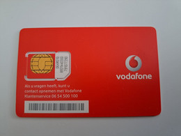 NETHERLANDS  GSM /  SIM CARD /  PROVIDER ; VODAFONE RED     /   MINT  CARD  ** 11414** - Públicas