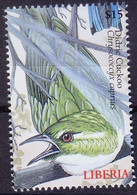 Diederik Cuckoo, Chrysococcyx Caprius, Birds, Liberia 2000 MNH - Cuco, Cuclillos