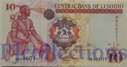 LESOTHO 10 MALOTI 2005 PICK 15c UNC - Lesotho