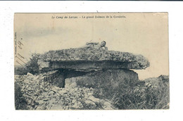 Theme -  - 12 -Le Camp Du Larzac - Le Grand Dolmen De La Cavalerie - Circulée En 1905 - Photo L Froment Lodève - 2 Scans - Dolmen & Menhirs