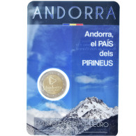 Andorre, 2 Euro, Pyrénées, 2017, Monnaie De Paris, BU, FDC, Bimétallique - Andorra