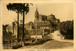 Lormes * Rue Chemin Et La Montée De L'église - Lormes