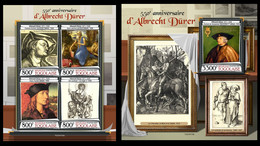 Togo 2021 Albrecht Dürer. (175) OFFICIAL ISSUE - Incisioni
