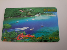 ST LUCIA    $ 40   CABLE & WIRELESS  STL-137B   137CSLB       Fine Used Card ** 11450** - Sainte Lucie