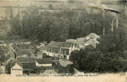 Corvol L'orgueilleux * Usine De Papeterie , Prise Des Roches * Industrie Cheminée - Autres & Non Classés