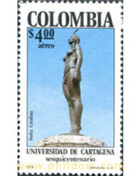 Ref. 177912 * MNH * - COLOMBIA. 1978. 150th ANNIVERSARY OF THE UNIVERSITY OF CARTAGENA . 150 ANIVERSARIO DE LA UNIVERSID - Colombia