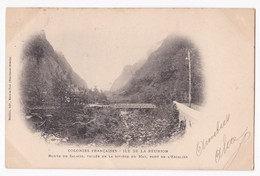 Colonie Française . Route De SALAZIE , Vallée De La Rivière Du Mât, Pont De L’Escalier Pour Ferrieres En Brie 1902 - Sonstige & Ohne Zuordnung