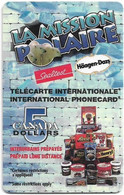 Canada - Nestlé Häagen-Dazs, La Mission Polaire, Remote Mem. 5$, 31.12.1997, 125ex, Mint - Canada