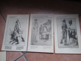 1917 Prestito Nazionale N.3 Differenti Scene Illustratore Louis RoemaeKers Sottomarino Assassino Fratello Olandese Crona - Banques