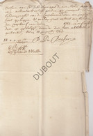 Melden/Oudenaarde - Manuscript 1765   (V1762) - Manuscripten